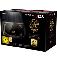 Nintendo 3DS Console, Zelda 25th Anniversary Ed. (No Game